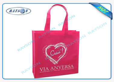 full sewing shoulder customer logo printing with cross stiching handle and bottom gussects