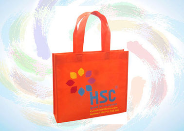 सुपरमार्केट Recyclable गैर बुना कपड़ा बैग संभाल के साथ अनुकूलित शॉपिंग बैग