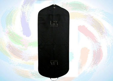 टिकाऊ गैर बुना कपड़ा बैग / परिधान बैग आदमी, ग्रे या काले के लिए