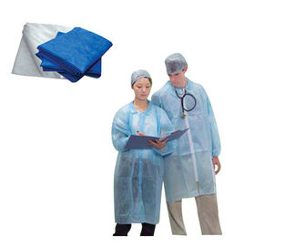 Blue PP Spunbond Non Woven Medical Fabric Waterproof Disposable Polypropylene Fabrics