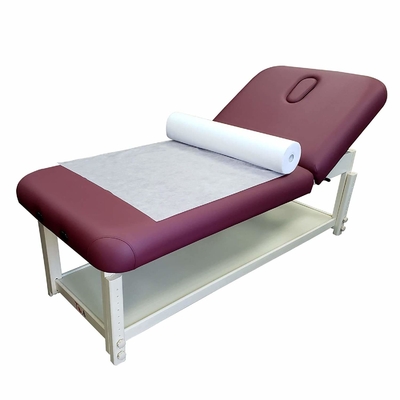 डिस्पोजेबल प्रीकट पीपी गैर बुना बिस्तर शीट पनरोक मालिश टेबल कवर रोल