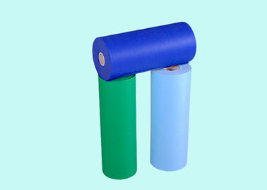 वर्जिन पॉलीप्रोपाइलीन Spunbond फर्नीचर गैर बुना कपड़ा नीला / लाल / हरा