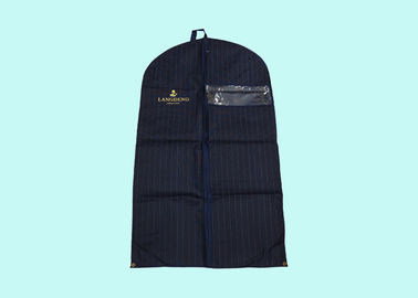 पुरुषों के सूट भंडारण के लिए टिकाऊ गैर बुना कपड़ा परिधान बैग, डस्टप्रूफ गैर बुना कपड़ा बैग