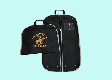 पॉलीप्रोपाइलीन Spunbond मुद्रण गैर बुना सूट कवर जिपर गैर बुना कपड़ा बैग