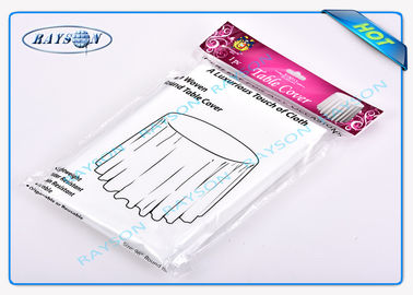 AZO Free Printable 45 Gr / 50gr / 60gr PP Spunbond Nonwoven Fabric Tablecloth