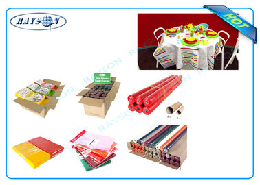 Disposable Table cloths Made from Polypropylene Non Woven Fabric of Full Range Colors