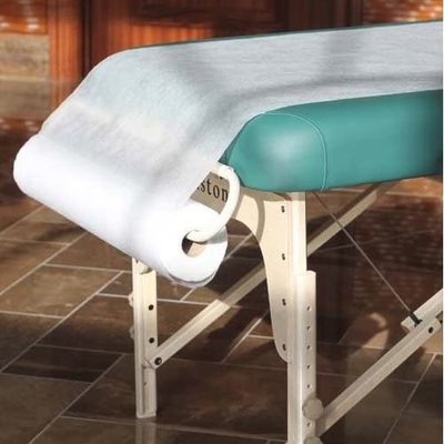 100% पीपी गैर बुना कपड़ा स्वच्छता चिकित्सा बिस्तर शीट अस्पताल जलरोधक का उपयोग करें