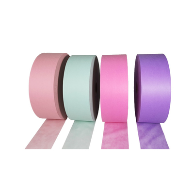 रंगीन शीतल पीपी Spunbond चिकित्सा उत्पादों के लिए 3ply फेस मास्क गैर बुना कपड़ा